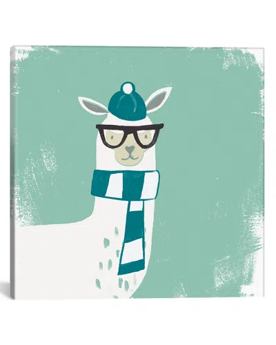 Icanvas Bundle Up Llama V By June Erica Vess