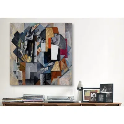 Icanvas 'bureau And Room' Wrapped Canvas Painting On Canvas In No Mat,wrapped Canvas