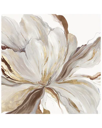 Icanvas Butterfly Flower Ii By Asia Jensen Wall Art In Brown