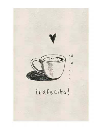 Icanvas Cafe Sketch Ii By Grace Popp Wall Art In Neutral