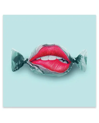 Icanvas Candy Lips Print On Acrylic Glass By Jonas Loose
