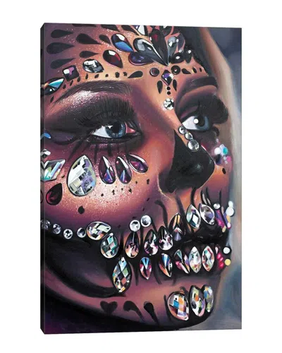 Icanvas Candy Skull Canvas Wall Art