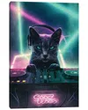 Icanvas Cat Dj By Adam Cousins Wall Art