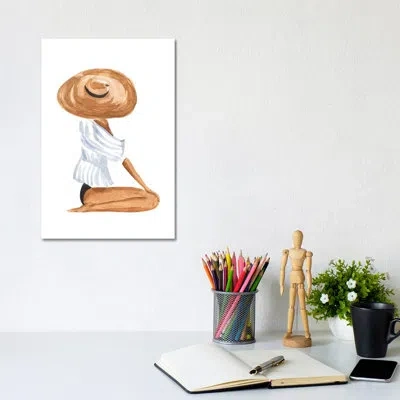 Icanvas Celia By Sabina Fenn - Painting Print In No Matte,wrapped Canvas