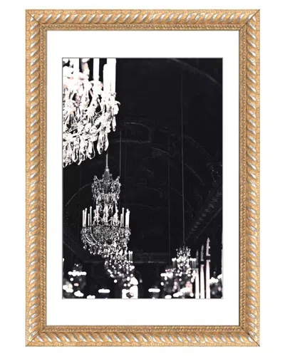 Icanvas Chandelier Black Silver By Grace Digital Art Co Wall Art