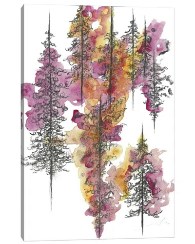 Icanvas Charcoal Trees Two Wall Art In Multi