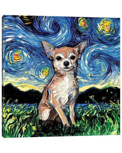 Icanvas Chihuahua Night By Aja Trier Wall Art