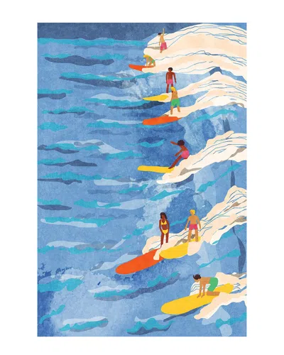 Icanvas Chilled Surfing By Raissa Oltmanns Wall Art In Multi