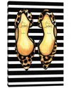 Icanvas Christian Louboutin And Stripes By Rongrong Devoe Wall Art