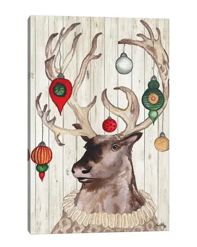 Icanvas Christmas Reindeer I Wall Art