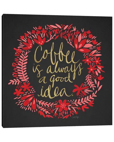 Icanvas Coffee Charcoal Wall Art