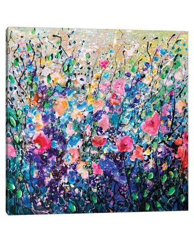 Icanvas Colorful Flowers Painting By Olena Art Wall Art