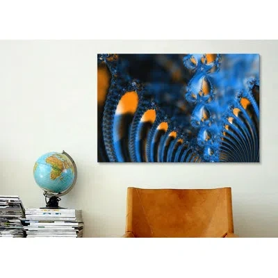 Icanvas Connection Painting Print On Canvas In Wrapped Canvas,no Mat