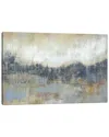 ICANVAS COOL GREY HORIZON I BY JENNIFER GOLDBERGER WALL ART