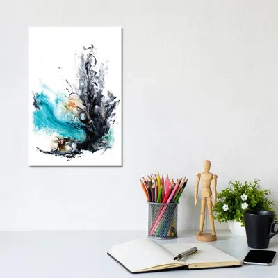 Icanvas Coral By Spellbound Fine Art - Graphic Art Print In No Mat,wrapped Canvas