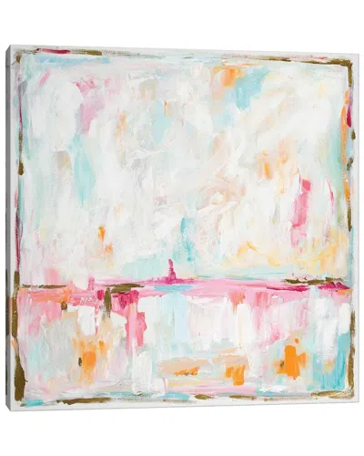 Icanvas Cotton Candy Cloud By L. Hewitt Wall Art In Multi