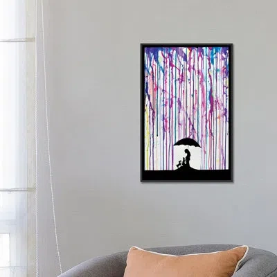 Icanvas Cradle By Marc Allante Painting Print On Canvas In Wrapped Canvas,no Mat