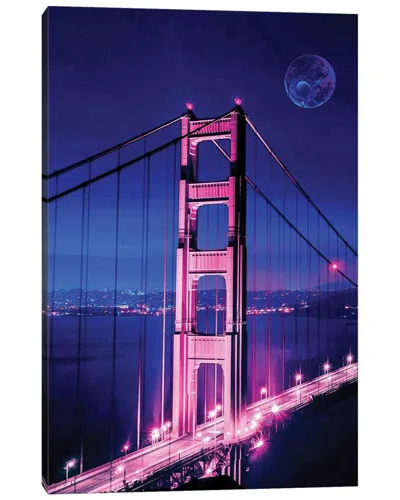 ICANVAS CYBERPUNK BRIDGE BY GAB FERNANDO WALL ART