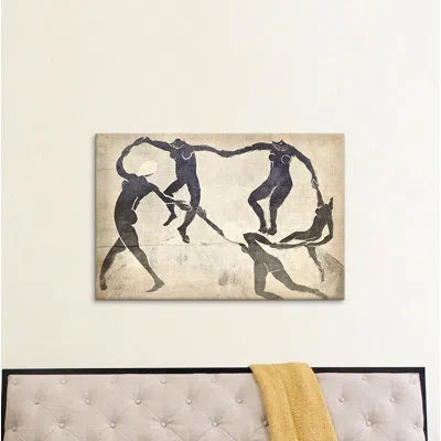 Icanvas 'dance' - Wrapped Canvas Graphic Art Print In No Mat,wrapped Canvas