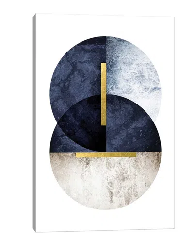 Icanvas Dark Navy Canvas Wall Art