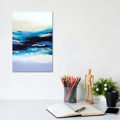 Icanvas Deep Serenity By Spellbound Fine Art - Graphic Art Print In Wrapped Canvas,no Mat