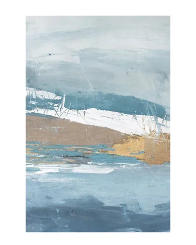 Icanvas Delightful Chaos Desaturated By Julia Contacessi Wall Art In Blue