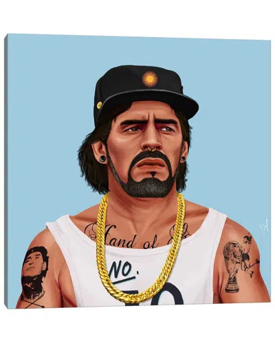 Icanvas Diego Armando Maradona By Amit Shimoni Wall Art