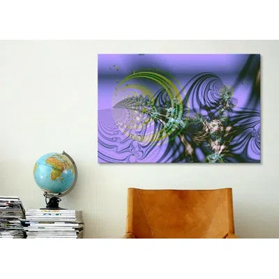 Icanvas Digital Birth Graphic Art On Canvas In No Mat,wrapped Canvas