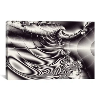 Icanvas Digital Eyelashes Graphic Art On Canvas In Black;white