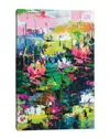 Icanvas Discontinued  Abstract Landscape (water Lilies) Canvas Wall Art