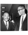 Icanvas Discontinued  King And Malcolm X, 1964 By Unknown Wall Art