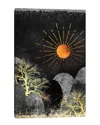 Icanvas Ocean Pebbles And The Golden Waves Canvas Wall Art