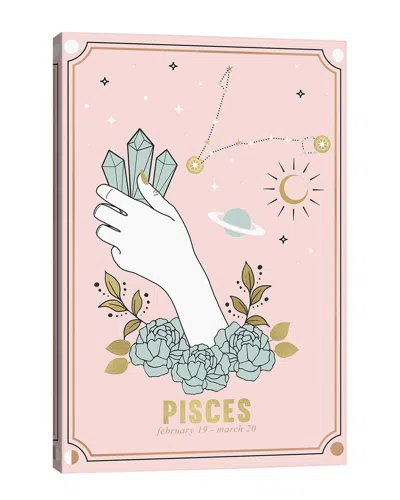 Icanvas Discontinued  Pisces Zodiac Sign By Emanuela Carratoni Wall Art