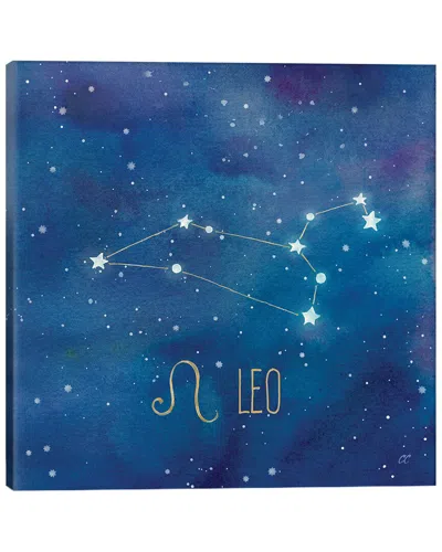 Icanvas Star Sign Leo By Cynthia Coulter Wall Art