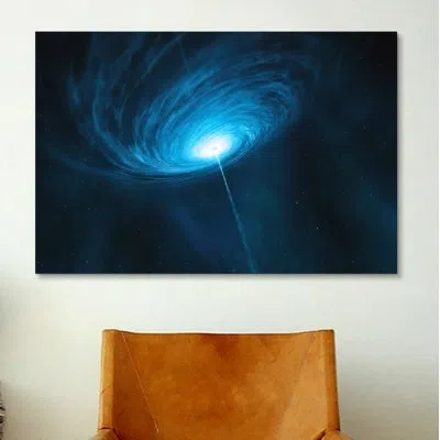 Icanvas 'distant Galaxy Quasar' - Wrapped Canvas Print In Wrapped Canvas,no Mat