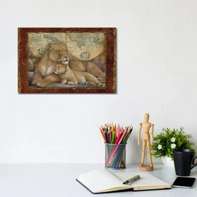 Icanvas Domain I Revisited By Ruane Manning - Painting Print In No Matte,wrapped Canvas