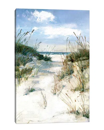 Icanvas Dune View By Sally Swatland Wall Art In Blue