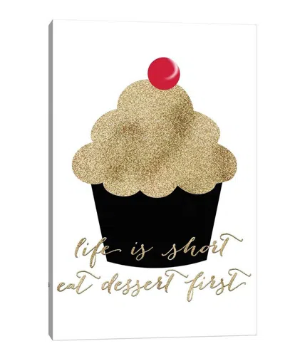 Icanvas Eat The Cupcake Canvas Wall Art