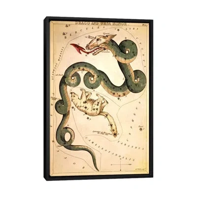 Icanvas 'egon Schiele Draco And Ursa Minor' By Sidney Hall Graphic Art On Canvas In No Mat,wrapped Canvas