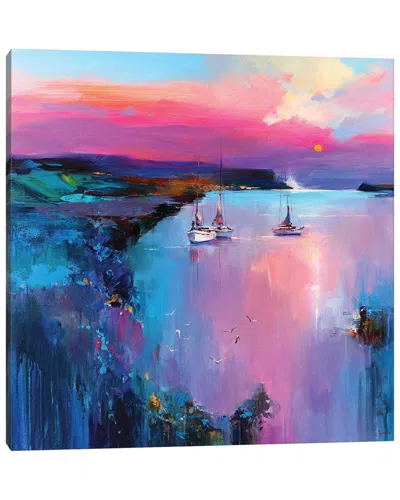 Icanvas Fabulous Turquoise By Tatyana Yabloed Wall Art In Multi