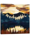 ICANVAS FALL SUNSET BY SPACEFROG DESIGNS WALL ART