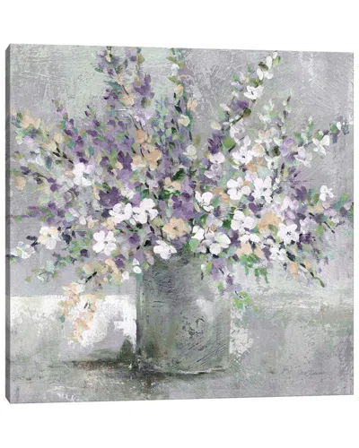Icanvas Farmhouse Lavender By Carol Robinson Wall Art In Gray
