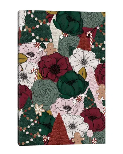 Icanvas Festive Florals Wall Art