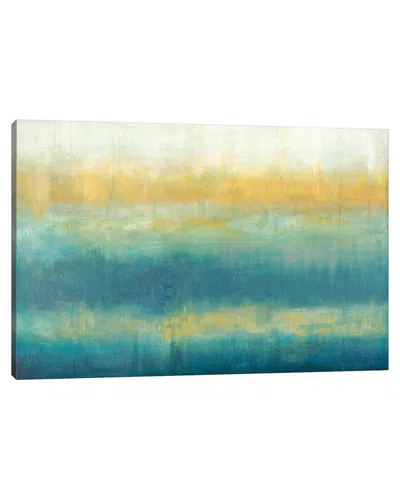 Icanvas Fire And Rain By Wani Pasion Wall Art In Blue