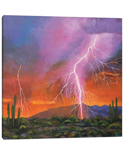 Icanvas Fire In The Sky By Johnathan Harris Wall Art In Multi