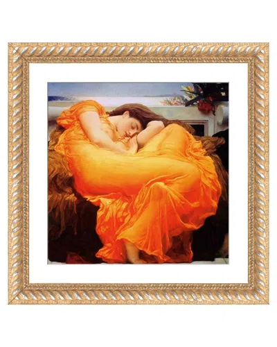 Icanvas Flaming June By Frederic Leighton Wall Art In Multi