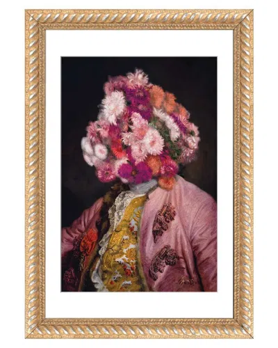 Icanvas Flower-headed Noble Portrait By Bona Fidesa Wall Art In Multi