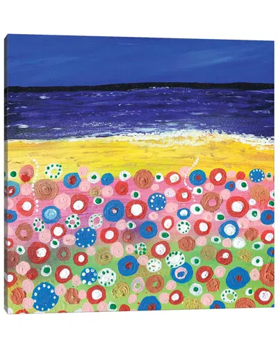 Icanvas Flowers By The Beach By Caroline Duncan Art In Multi