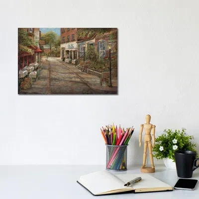 Icanvas Fond Memories By Ruane Manning - Painting Print In Wrapped Canvas,no Matte