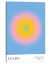 Icanvas Gemini Zodiac Sign By Mambo Art Studio Wall Art